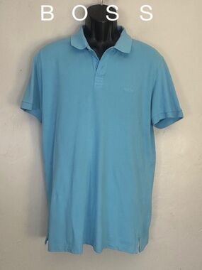 Boss by Hugo Boss Polo XL Gently worn 22.5" armpit to armpit 100% cotton